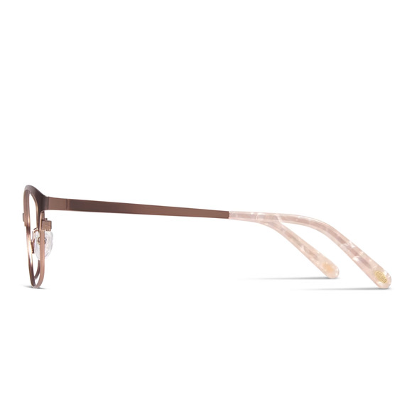 OTTOTO 35-M11450 RX CLEAR ROSE GOLDEYEGLASSES SUNGLASSES FRAMES 51-17 - Picture 3 of 3